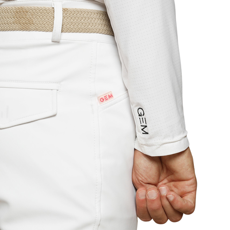 Polo GEM De Concours BLANC