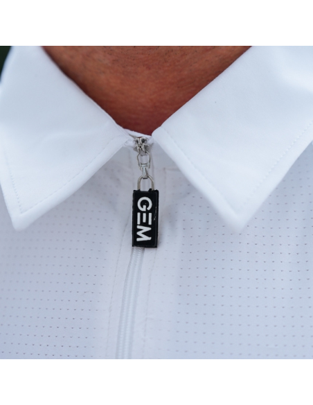 Polo GEM De Concours BLANC