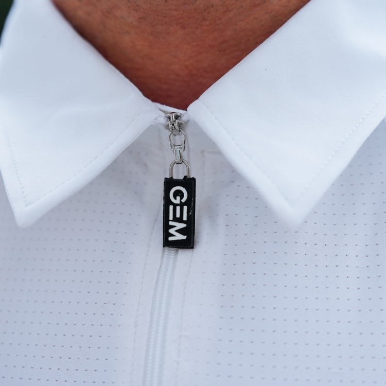 Polo GEM De Concours BLANC