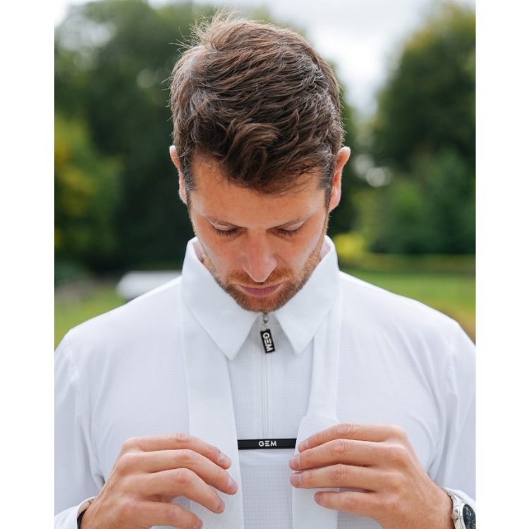 Polo GEM De Concours BLANC