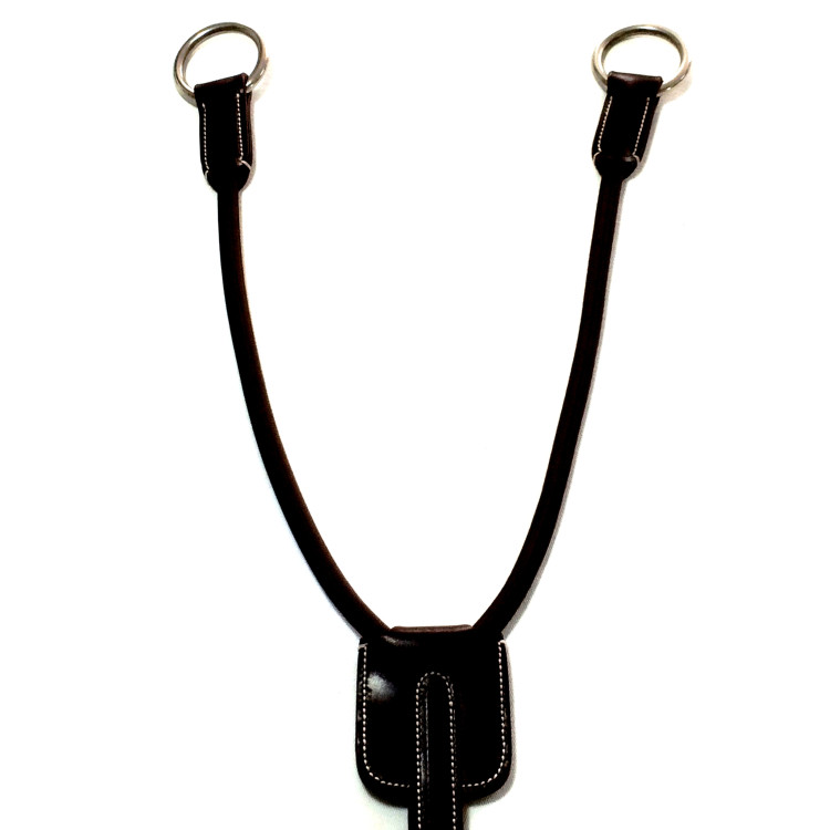Fourche de martingale Silver Crown élastique noir