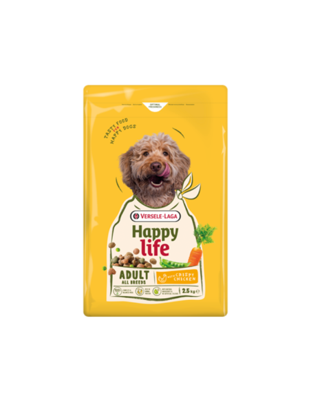 Croquettes Happy Life Adulte Poulet