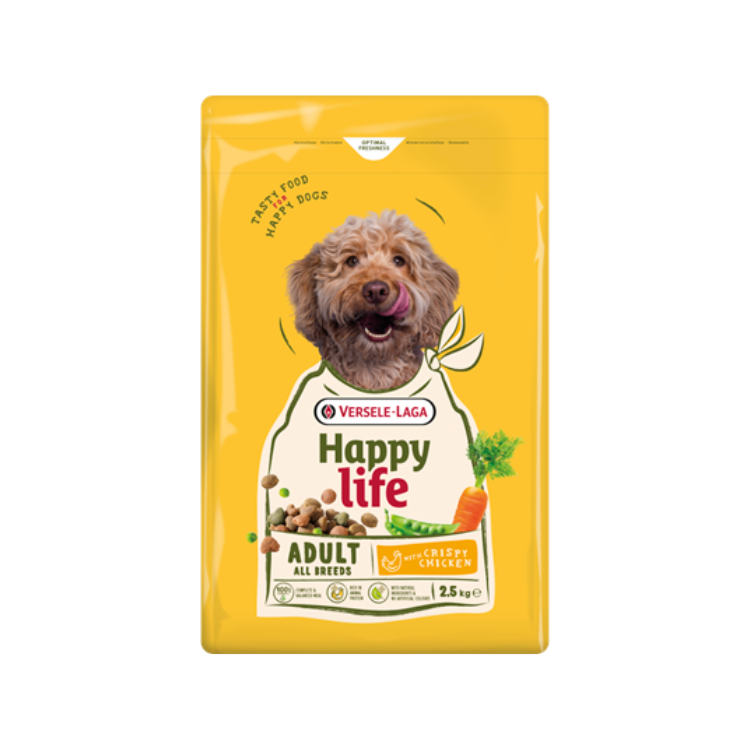 Croquettes Happy Life Adulte Poulet