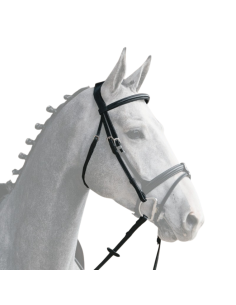Têtière Jump'In Evolution + Rênes NOISETTE 2