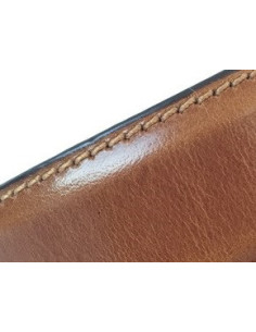 Longe Silver Crown Corde/Cuir châtaigne 2