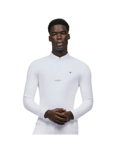 Polo De Concours Tommy Equestrian Eaton OPTIC WHITE 2