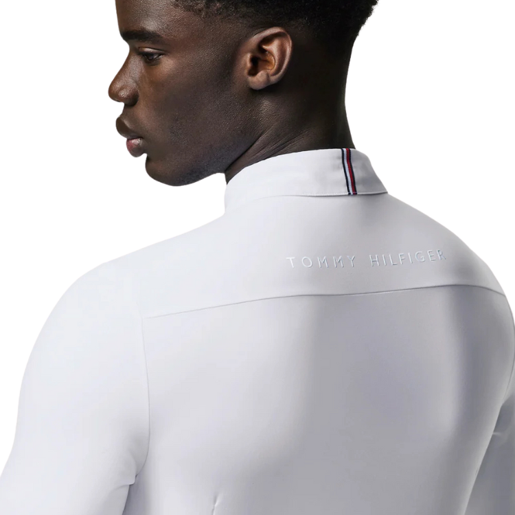 Polo De Concours Tommy Equestrian Eaton OPTIC WHITE