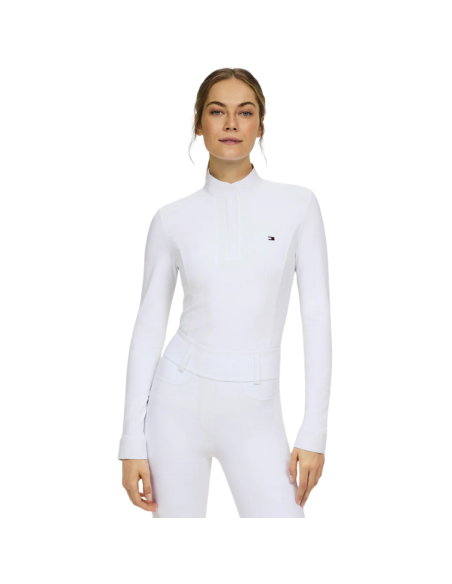 Polo De Concours Tommy Equestrian Winter Verona OPTIC WHITE
