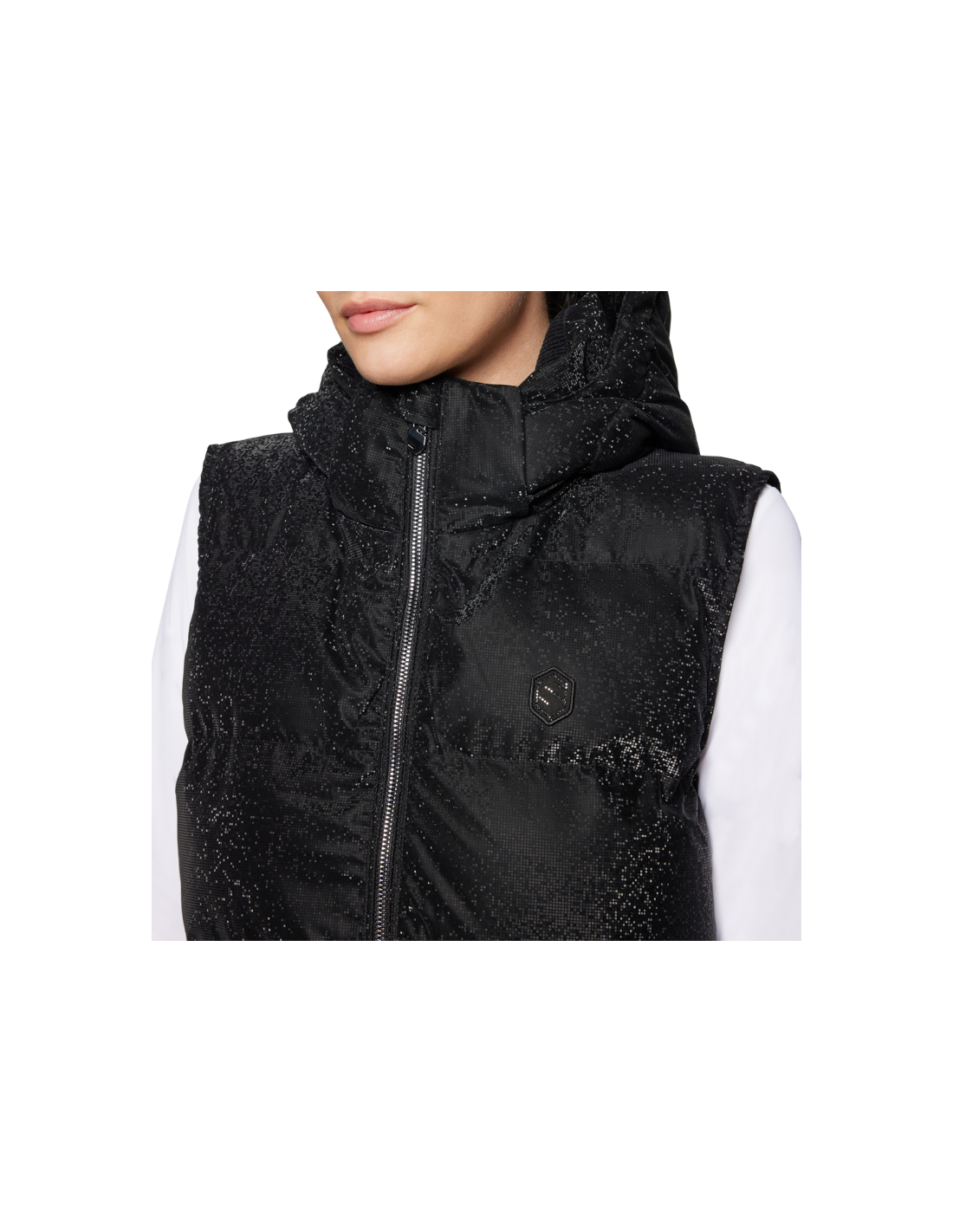 Chemise équestre Sunniva SAMSHIELD, Manches Longues, Femme, Noire, Taille S