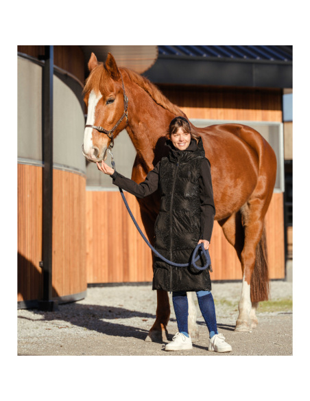 Doudoune Longue Sans Manches Samshield Elea Ice FW25 NOIR