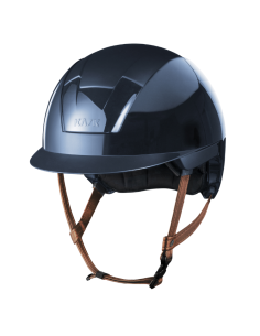 Casque Kask Kooki Shine Jugulaire Beige NOIR 2