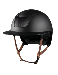 Casque Kask Kooki Lady Shadow Jugulaire Beige NOIR