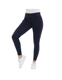 Legging Equithème Pamela Fond Silicone MARINE