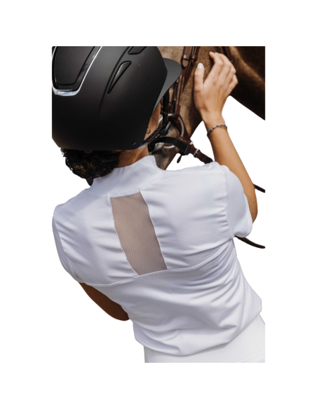 Polo De Concours Equithème Riyadh BLANC