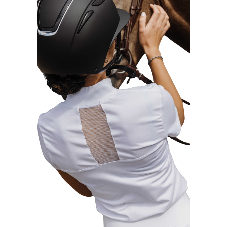Polo De Concours Equithème Riyadh BLANC