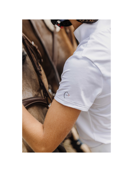 Polo De Concours Equithème Riyadh BLANC