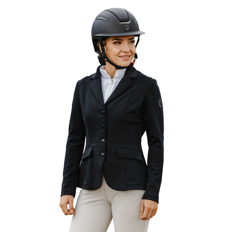 Veste De Concours Je T'aime Equithème Stockholm NOIR