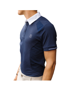 Polo De Concours Equithème Victor MARINE 2