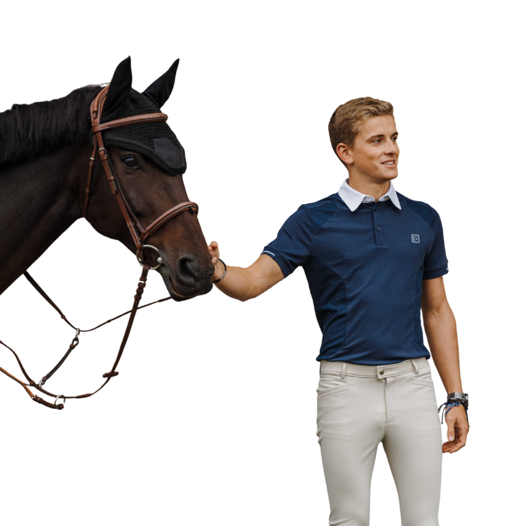 Polo De Concours Equithème Victor MARINE