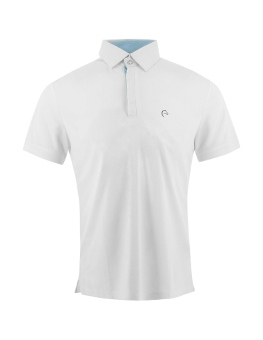 Polo De Concours Mesh Equithème Edy BLANC