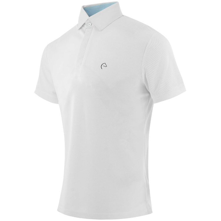 Polo De Concours Mesh Equithème Edy BLANC