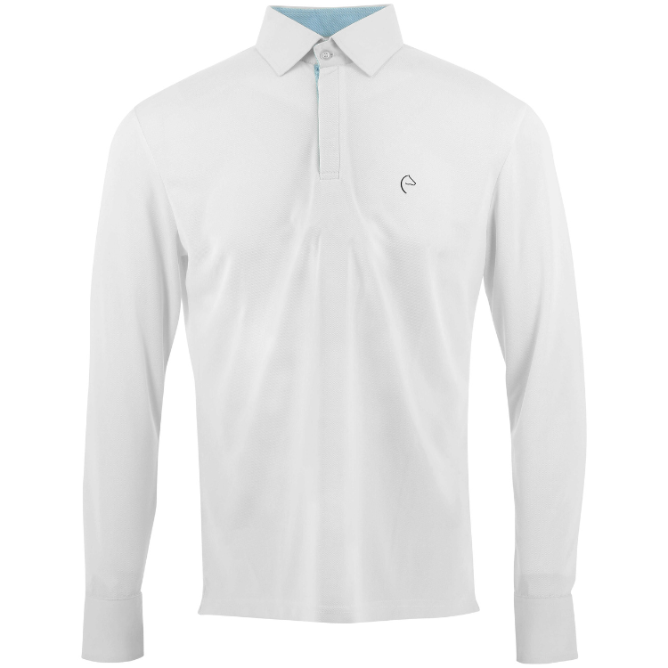 Polo De Concours Mesh Equithème Dany BLANC