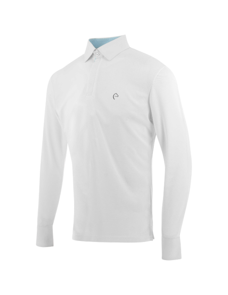 Polo De Concours Mesh Equithème Dany BLANC