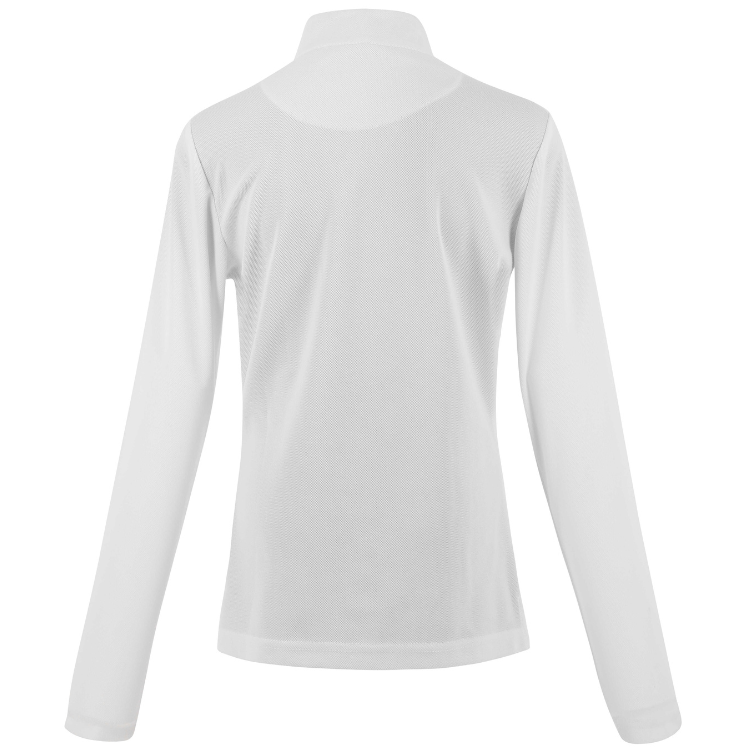Polo De Concours Mesh Equithème Buffy Enfant BLANC