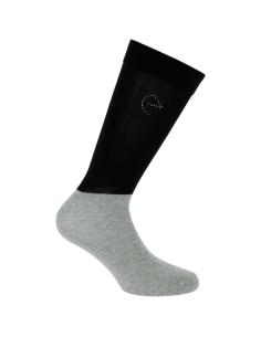 Chaussettes Equithème Je T'aime Compet NOIR