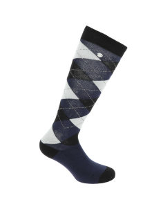 Chaussettes Equithème Girly MARINE/CIEL
