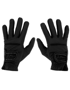 Gants Equithème Je T'aime Strass BLANC 2