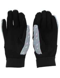 Gants Equithème Maelle Enfant GRIS 2