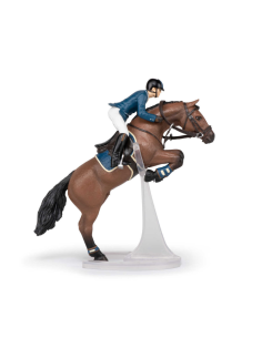 Papo Horse & Rider Show Jumping Figurine 2