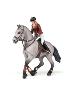 Figurine Papo Cheval De Concours & Sa Cavalière 2