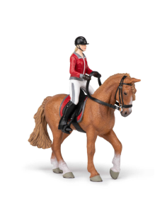 Figurine Papo Cheval De Promenade & Sa Cavalière 2