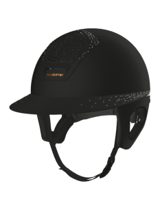 Casque Freejump Voronoï Matt Personnalisé 2 NOIR/CRISTAUX SILVER 2