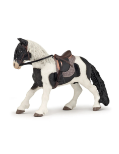 Papo Saddled And Harnessed Pony Figure