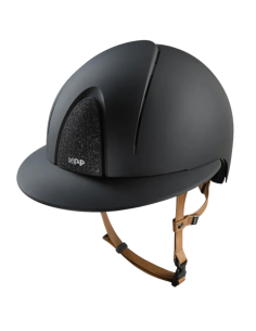 Casque Kep Smart Nova Star Fabric Polo Textile Jugulaire Beige NOIR/NOIR