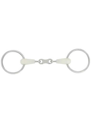 Happy Mouth Loose Ring Double Jointed With French Link