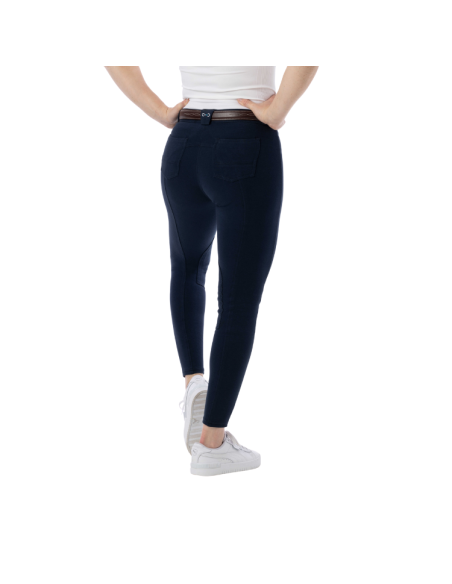 Pantalon D'Equitation Riding World Memphis Enfant MARINE