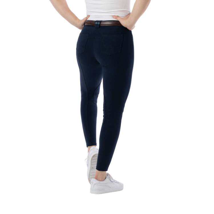 Pantalon D'Equitation Riding World Memphis Enfant MARINE