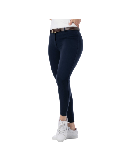 Pantalon D'Equitation Riding World Memphis Enfant MARINE