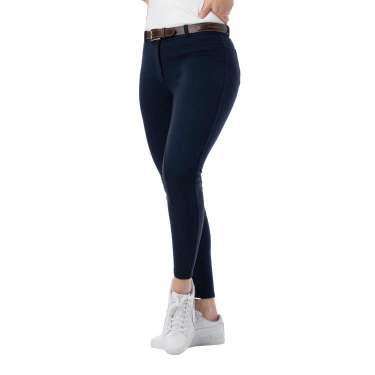 Pantalon D'Equitation Riding World Memphis Enfant MARINE