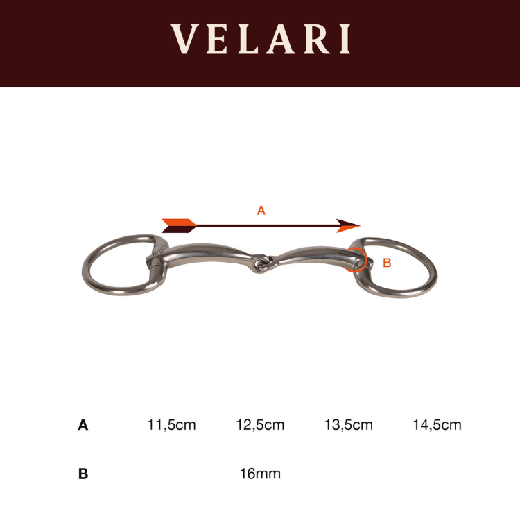 Mors à Olives Velari Sweet Iron Simple Brisure Canon 16mm