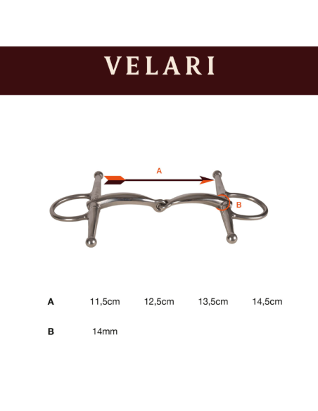 Mors Aiguilles Velari Acier Simple Brisure 14mm