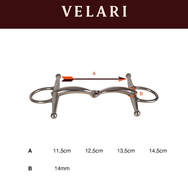 Mors Aiguilles Velari Acier Simple Brisure 14mm