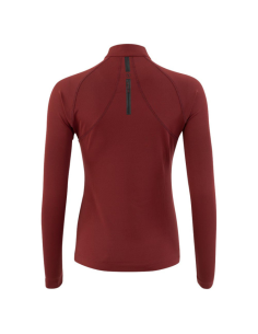 T-shirt BR CLX Zippé Manches Longues Femme CABERNET 2