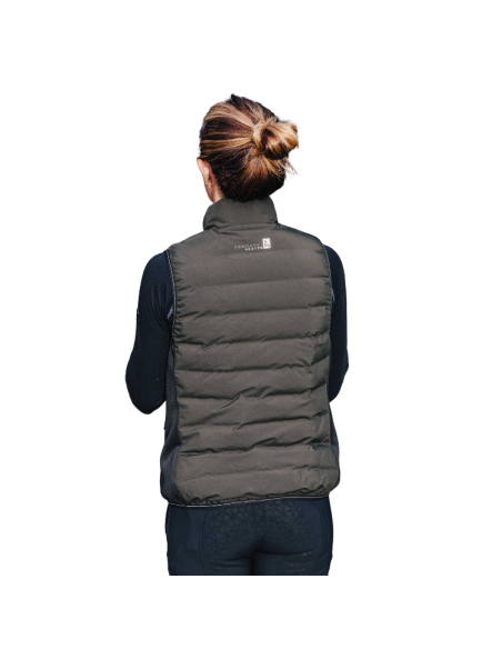 Gilet Chauffant Equithème Sasha KAKI