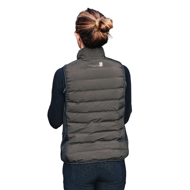 Gilet Chauffant Equithème Sasha KAKI