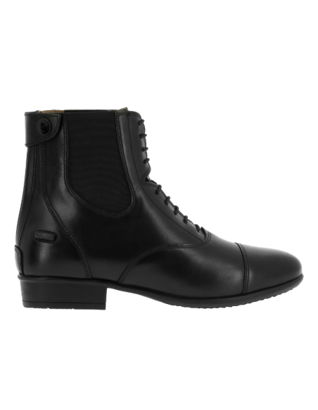 Boots Equithème Chic Lacet & Zip NOIR